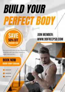 Free-PSD-gym-fitness-poster-template-