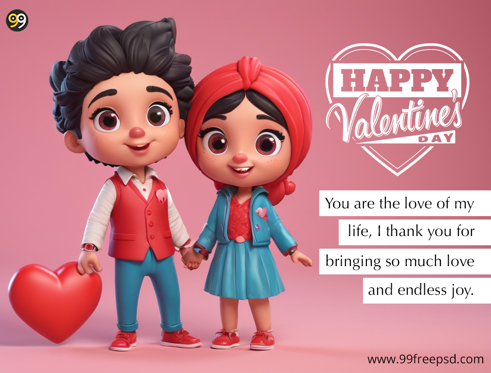 Valentine-day-psd-cute-little-boy-and-girl