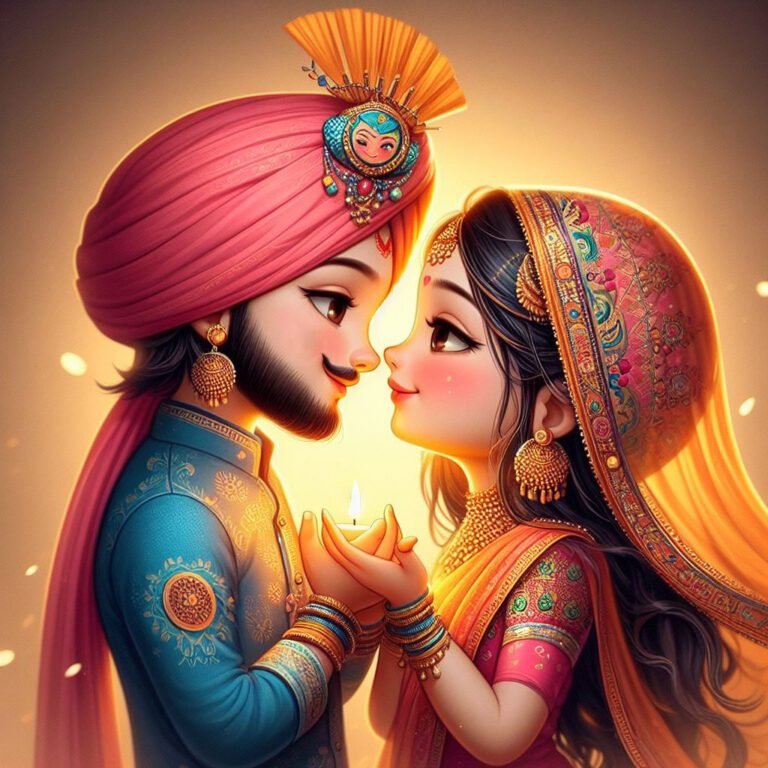 Sardaar boy and girl cartoon love images