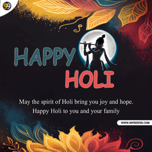 Free-Download-Wishes-Hindu-Traditional-happy-holi-banner-Psd-Template