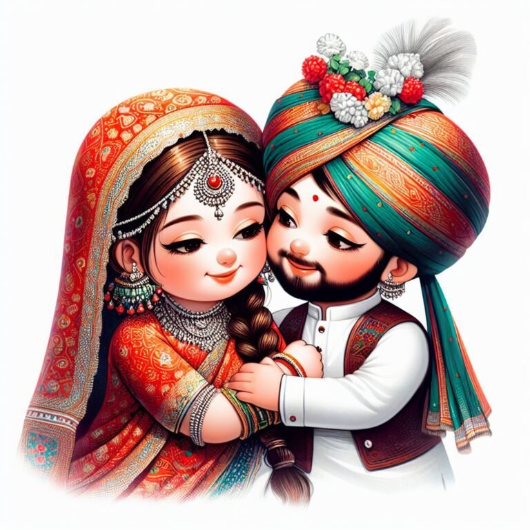 Sardaar boy and girl cartoon love images 3