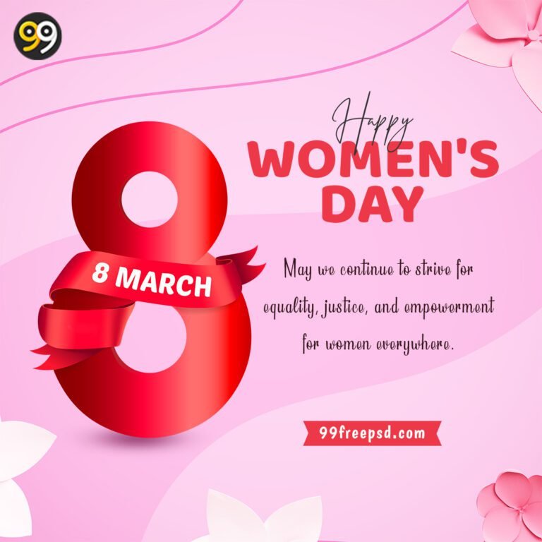 happy-international-womens-day-Banner-social-media-post-template-99freepsd.com