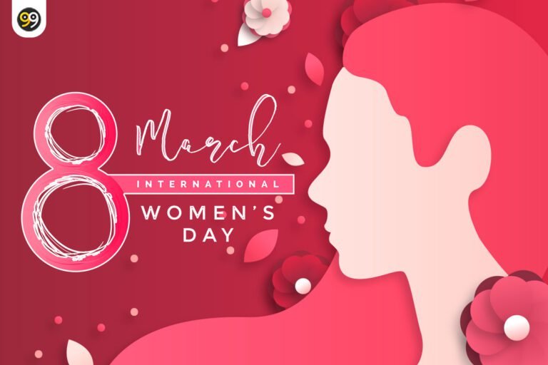 international-women-day-banner-side-view-paper-style-99freepsd.com