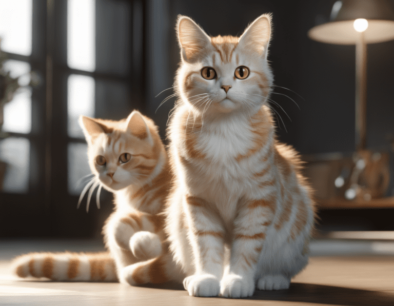 two-cute cat wallpaper, cat wallpaper-3
