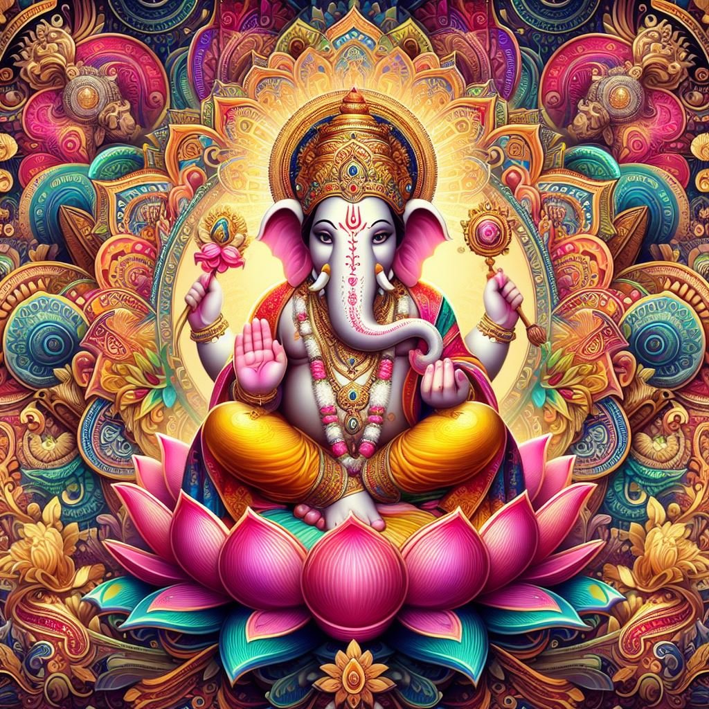 Lord_ganesha Lord Ganesha the celebration of Ganesh AI Image-1