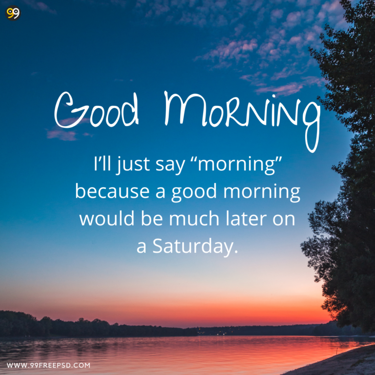 Good morning image with Nature and wishes in background