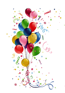 Celebrating PNG Transparent, Celebration Background, Colored, Decorations, Balloon PNG Image For Free Download