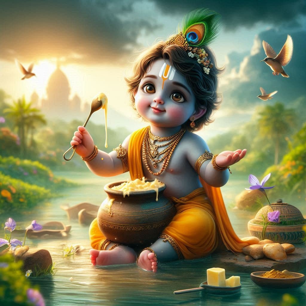 Krishna Janmashtami Image Free Download