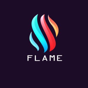 Flame logo vector free download