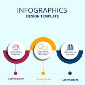 Infographic Banner Design PSD Free Download 99freepsd