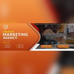 Free Digital Marketing Agency PSD Template for Social Media Post