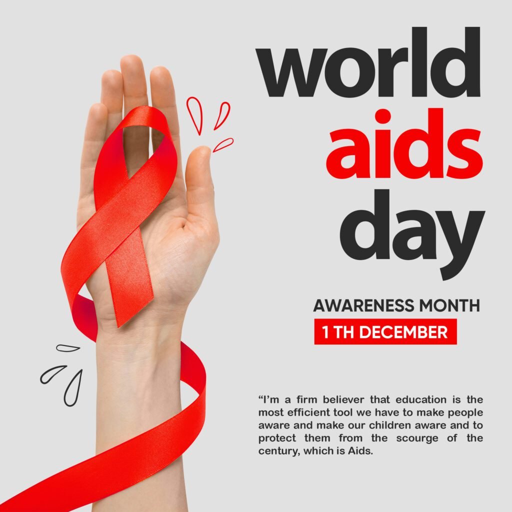 AIDS DAY SOCIAL MEDIA BANNER DOWNLOAD FOR 99FREEPSD