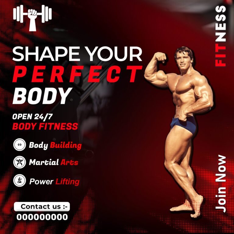 Gym Banner Free Download For 99freepsd