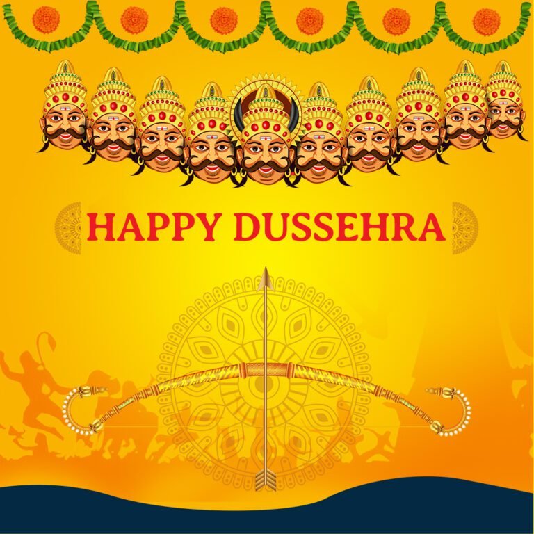 Happy Dussehra festival Banner Free Download 99freepsd